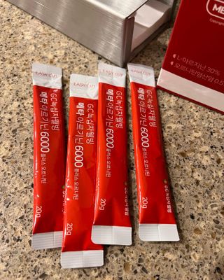 메타아르기닌 GC녹십자웰빙 메타 아르기닌 6000 플러스 오르니틴 — 4.5점을 준 리뷰어가 2022년 6월 올린 사용 사진