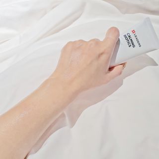 리더스코스메틱 리더스 카밍 바이오틱스 크림 마스크 — 5점을 준 리뷰어가 2021년 5월 올린 사용 사진