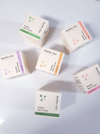 버블데이 배쓰밤 거품입욕제 버블바 6종 — 5점을 준 리뷰어가 2021년 8월 올린 사용 사진