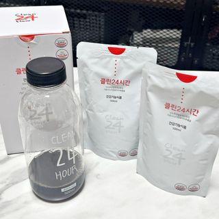 클린24시간 1BOX(5포) + 전용보틀(500ml) — 5점을 준 리뷰어가 2022년 9월 올린 사용 사진