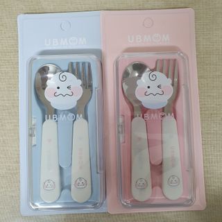 유비맘 스푼포크 케이스 세트 1+1 _컬러랜덤 발송 — 5점을 준 리뷰어가 2021년 1월 올린 사용 사진