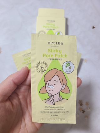 세뚜아(Cettua) 세뚜아 스티키 포어 패치 Cettua Sticky Pore Patch — 5점을 준 리뷰어가 2023년 8월 올린 사용 사진