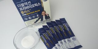 메이준뉴트리 더블액션 프리바이오틱스 플러스+ — 5점을 준 리뷰어가 2021년 4월 올린 사용 사진