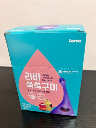 푸름웰니스 라바 쑥쑥구미 36g — 5점을 준 리뷰어가 2022년 4월 올린 사용 사진
