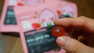 일동제약 마이니 마이니 늘씬날씬 콜라겐 세트 — 5점을 준 리뷰어가 2021년 2월 올린 사용 사진