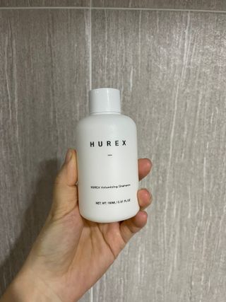 [HUREX] 휴렉스 볼류마이징 탈모완화 기능성 샴푸 150ml x 2개 — 4.5점을 준 리뷰어가 2021년 9월 올린 사용 사진