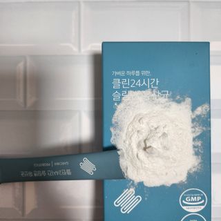 클린24시간 슬림앤유산균 1박스 (3.5g X 15포) — 5점을 준 리뷰어가 2022년 8월 올린 사용 사진