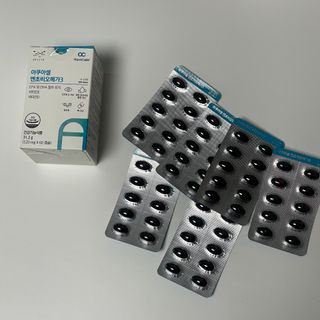 메디포스트 모비타 아쿠아셀 엔초비오메가3 60캡슐 — 5점을 준 리뷰어가 2023년 2월 올린 사용 사진