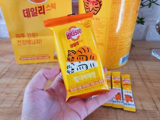 광동생활건강 프리 [광동] VB와 VC를 함유한 멀티 비타민 비타 500 데일리 스틱 180포 — 5점을 준 리뷰어가 2022년 7월 올린 사용 사진