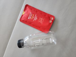 클린24시간 레드박스 1BOX(5포) + 전용보틀(500ml) — 5점을 준 리뷰어가 2024년 1월 올린 사용 사진