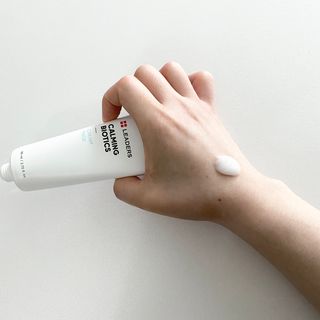 리더스코스메틱 리더스 카밍 바이오틱스 크림 마스크 — 5점을 준 리뷰어가 2021년 5월 올린 사용 사진