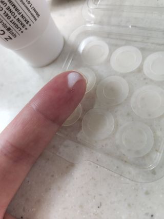 닥터플리너스 제트 큐어 크림 30ml + 제로 트러블 패치 9EA — 5점을 준 리뷰어가 2022년 4월 올린 사용 사진