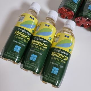 더그레잇티 콤부차 [매일유업] 더그레잇티 44kcal 콤부차 300ml *12개입 (오리지널 6개+베리리치 6개) — 5점을 준 리뷰어가 2023년 7월 올린 사용 사진