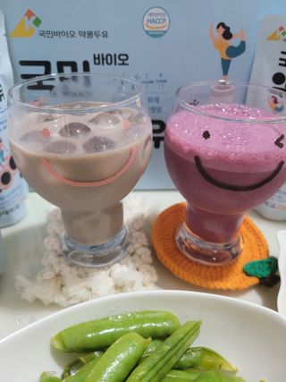 국민바이오 약콩두유 — 5점을 준 리뷰어가 2022년 5월 올린 사용 사진