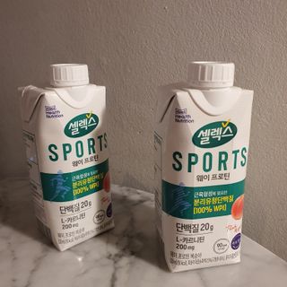 셀렉스스포츠 셀렉스 스포츠 웨이 프로틴 복숭아_ 330ml x 12팩 — 5점을 준 리뷰어가 2021년 7월 올린 사용 사진