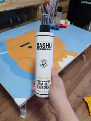 다슈코리아 다슈 포 맨 프리미엄 메가 홀드 슈퍼 스프레이 250ml — 5점을 준 리뷰어가 2021년 6월 올린 사용 사진
