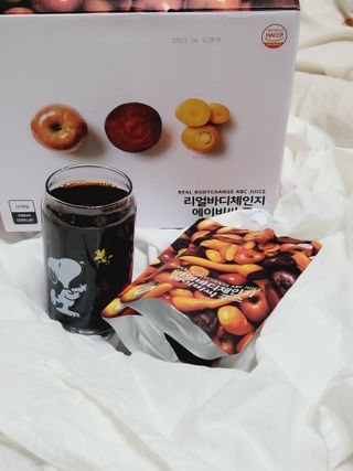 알쥬 리얼바디체인지 ABC주스 — 5점을 준 리뷰어가 2022년 8월 올린 사용 사진