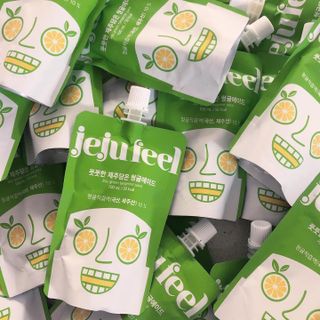 JEJUFEEL 풋풋한 제주담은 청귤에이드 — 5점을 준 리뷰어가 2022년 9월 올린 사용 사진