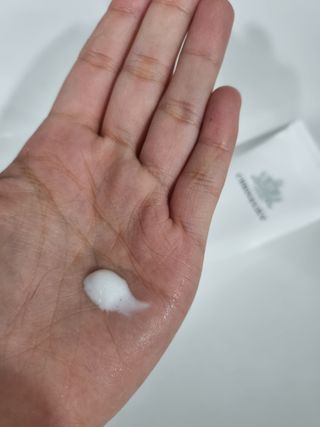 [크리스앤릴리] 애플 그래뉼 클렌징폼 — 5점을 준 리뷰어가 2022년 10월 올린 사용 사진