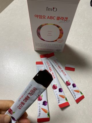 아임오 ABC 콜라겐 젤리 14포 — 5점을 준 리뷰어가 2022년 3월 올린 사용 사진