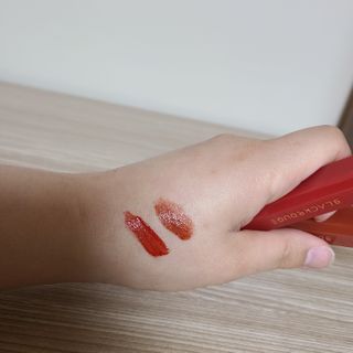[블랙루즈]하프앤하프틴트 10종 中 택1+랜덤1 — 5점을 준 리뷰어가 2021년 2월 올린 사용 사진