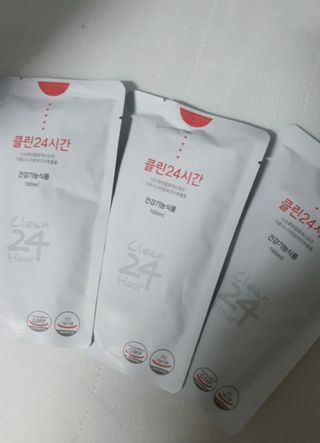 클린24시간 1BOX(5포) + 전용보틀(500ml) — 4점을 준 리뷰어가 2023년 5월 올린 사용 사진