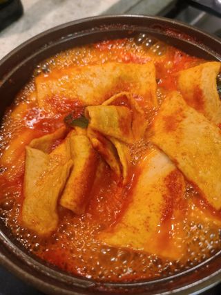 응큼떡볶이 — 5점을 준 리뷰어가 2021년 3월 올린 사용 사진