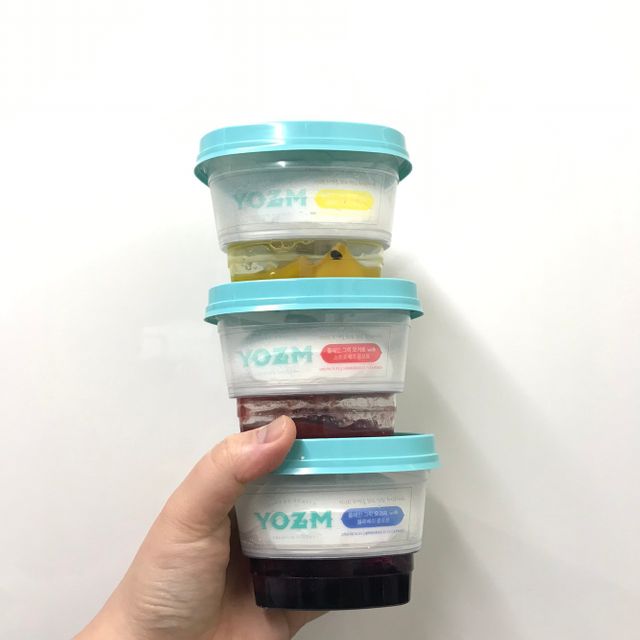요즘 콩포트 그릭요거트 3종 세트 리뷰 사진