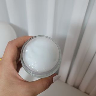 김정문알로에 큐어 큐어 알로에 리프레쉬 젤리 세럼, 큐어 알로에 하이드로 젤리 크림 — 5점을 준 리뷰어가 2021년 4월 올린 사용 사진