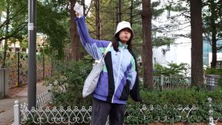 [스테이피플] STAYPEOPLE BUCKET HAT (IVORY) — 5점을 준 리뷰어가 2022년 9월 올린 사용 사진