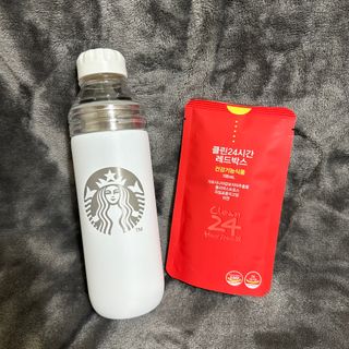 클린24시간 레드박스 1BOX(5포) + 전용보틀(500ml) — 5점을 준 리뷰어가 2024년 1월 올린 사용 사진