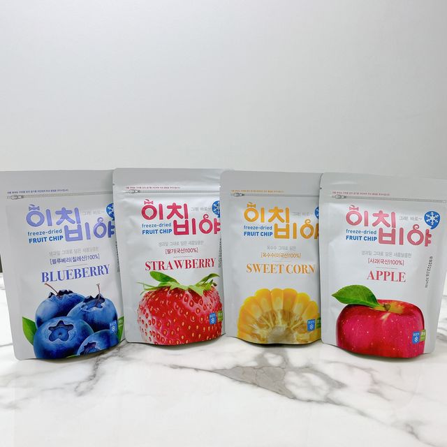 동결건조 과일칩 이치비야 4종 세트 리뷰 사진