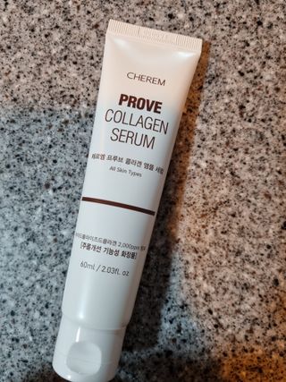 체르엠  프루브 콜라겐 앰플세럼 60ml 1병 — 5점을 준 리뷰어가 2022년 3월 올린 사용 사진