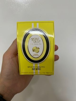 몽베스트 위드더 블랜딩 하우스 _레몬 블랙티 — 3점을 준 리뷰어가 2023년 1월 올린 사용 사진