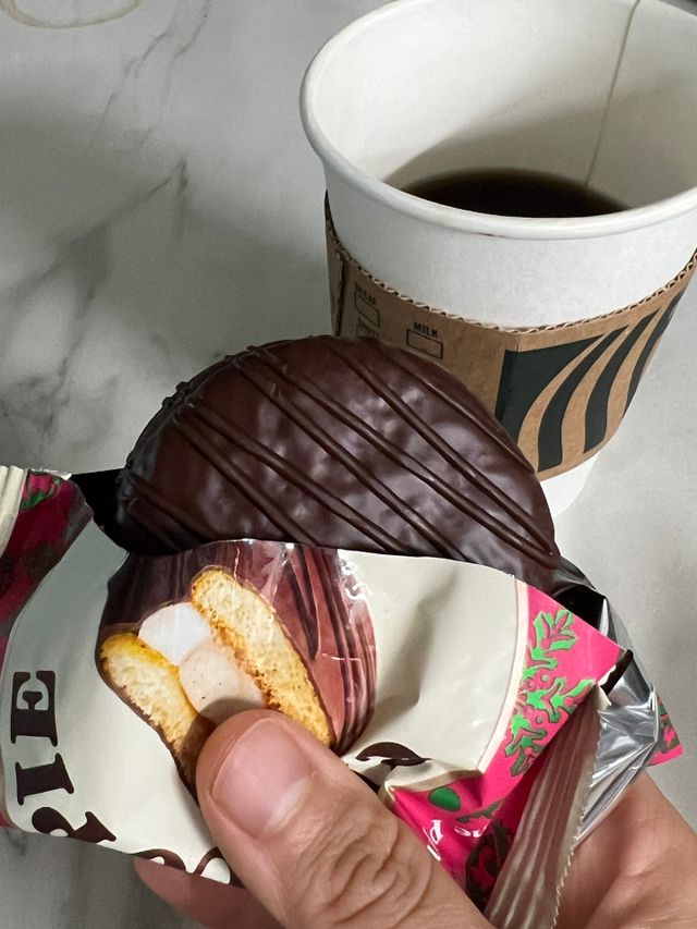 초코파이 하우스 리뷰 사진