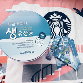 서울약사신협_프로바이오생유산균_2.5G x 100포 — 5점을 준 리뷰어가 2021년 4월 올린 사용 사진
