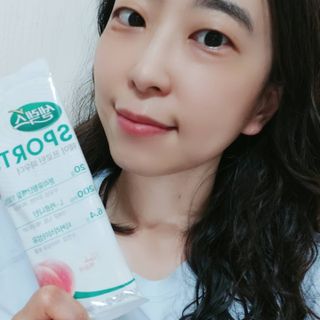 셀렉스스포츠 [복숭아맛] 셀렉스 스포츠 웨이 프로틴 파우더 스틱형 — 5점을 준 리뷰어가 2021년 5월 올린 사용 사진