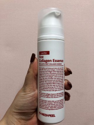 메디필 레드 락토 퍼스트 콜라겐 에센스 — 5점을 준 리뷰어가 2021년 1월 올린 사용 사진