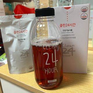 클린24시간 1BOX(5포) + 전용보틀(500ml) — 5점을 준 리뷰어가 2023년 3월 올린 사용 사진