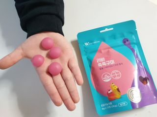 [푸름웰니스] 라바 쑥쑥구미 36g — 5점을 준 리뷰어가 2021년 12월 올린 사용 사진