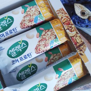 셀렉스스포츠 셀렉스 코어 프로틴 너츠바 50g 6개입 + Slim 25 스타터키트 — 5점을 준 리뷰어가 2021년 5월 올린 사용 사진
