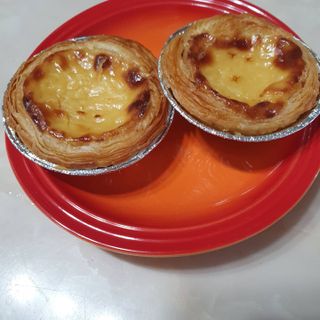 디앙뜨 포르투갈 에그타르트 오리지널 맛+패션후르츠 맛 중 택1 — 3점을 준 리뷰어가 2021년 7월 올린 사용 사진