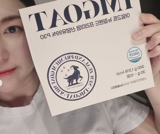 [아임고트] 뉴질랜드 프리미엄 고트밀크 (쿠팡)_34500 — 5점을 준 리뷰어가 2024년 12월 올린 사용 사진