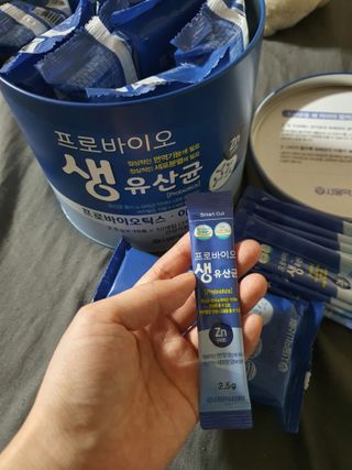 서울약사신협_프로바이오생유산균_2.5G x 100포 — 5점을 준 리뷰어가 2021년 2월 올린 사용 사진