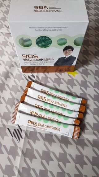 닥터s 멀티포스트바이오틱스 — 5점을 준 리뷰어가 2021년 2월 올린 사용 사진