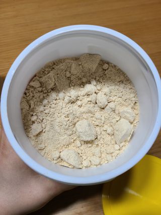프로티원 단백질쉐이크 곡물맛 2주분 1통+보틀 — 5점을 준 리뷰어가 2021년 3월 올린 사용 사진