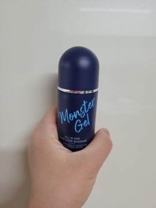 [바록스] 류현진 올인원 바디릴렉싱 몬스터겔 50ml — 4점을 준 리뷰어가 2021년 5월 올린 사용 사진