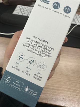 아이레시피 아쿠아피토플렉스 크림 인 토너 미스트 60ml — 5점을 준 리뷰어가 2023년 2월 올린 사용 사진