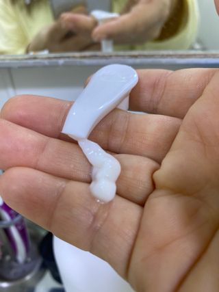 멈칫(MUMCHIT) 멈칫 단백질 퀵트리트먼트 — 5점을 준 리뷰어가 2021년 12월 올린 사용 사진