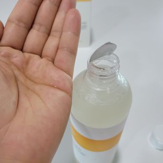 나나스킨 캐모마일아쿠아수딩토너 — 5점을 준 리뷰어가 2021년 8월 올린 사용 사진